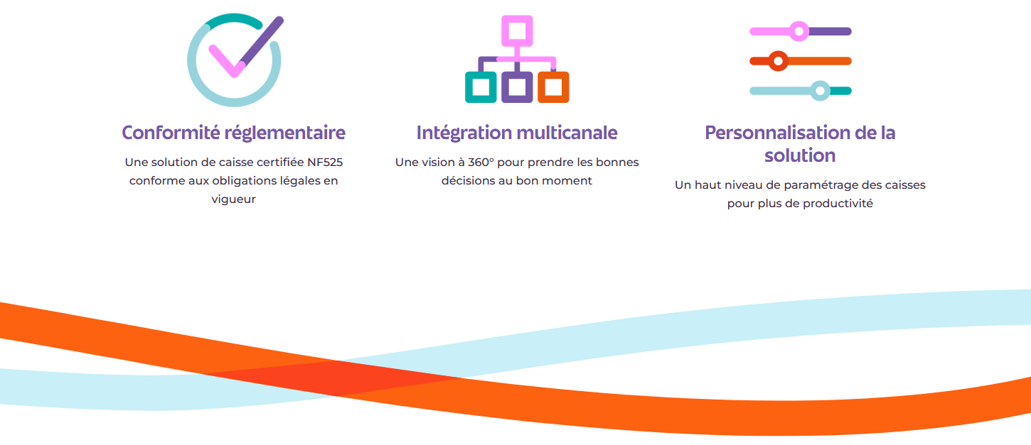 Les points clés de Wavesoft TPV logiciel de caisse